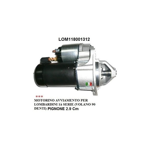 Motorino avviamento lombardini - motorino,